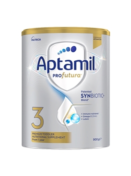 爱他美（Aptamil）新西兰原装澳洲白金版婴幼儿配方奶粉 白金3段1罐 900g